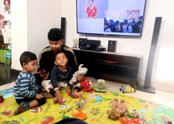 Spielen mit meinen Neffen