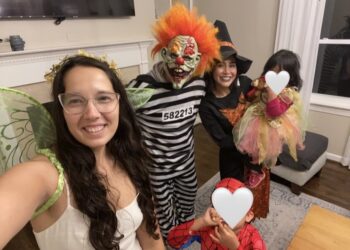 Halloween with my las Host Family.