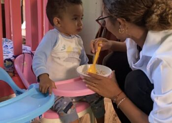 Ich mit Kindern